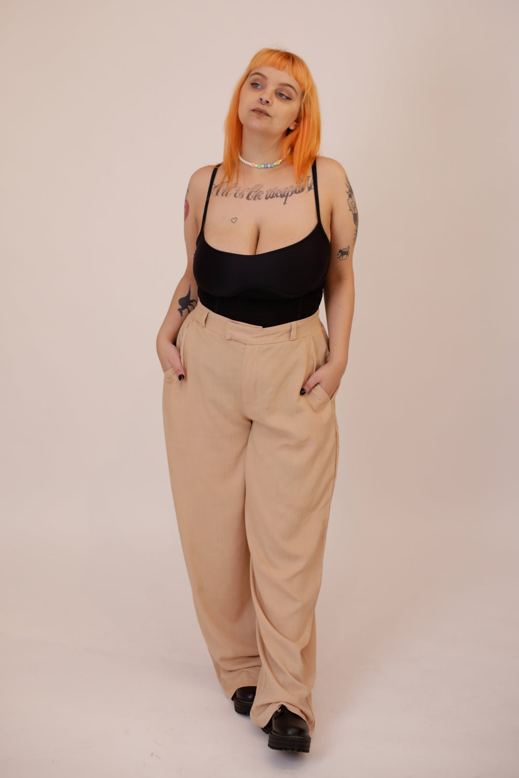 Calça Basic Nude