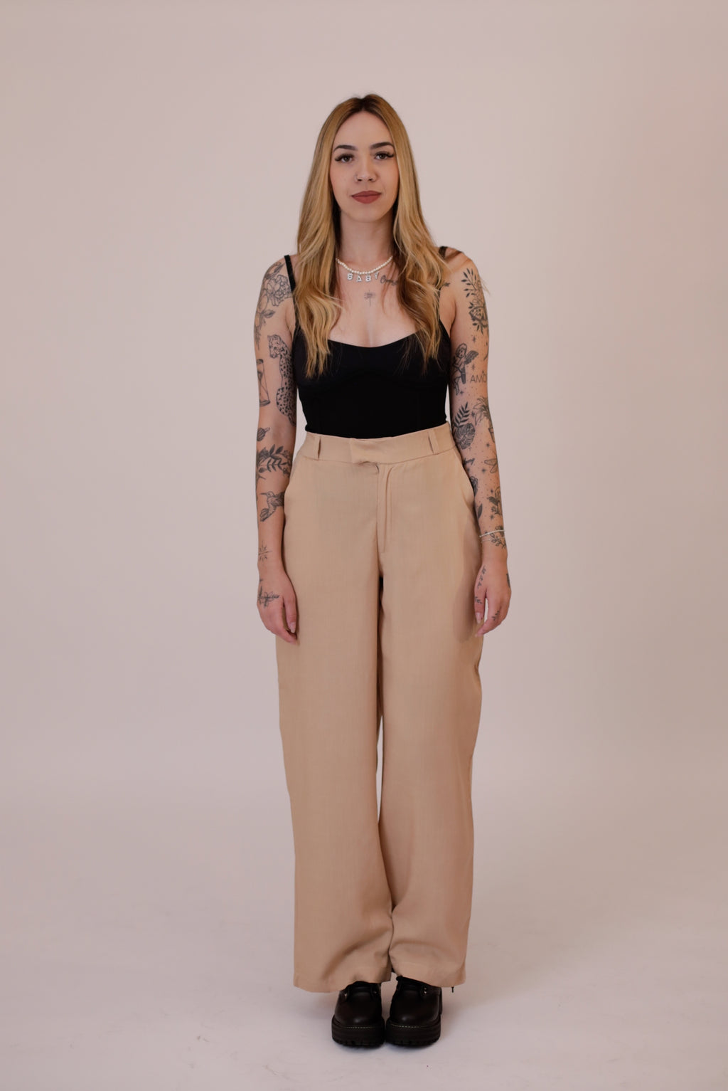 Calça Basic Nude