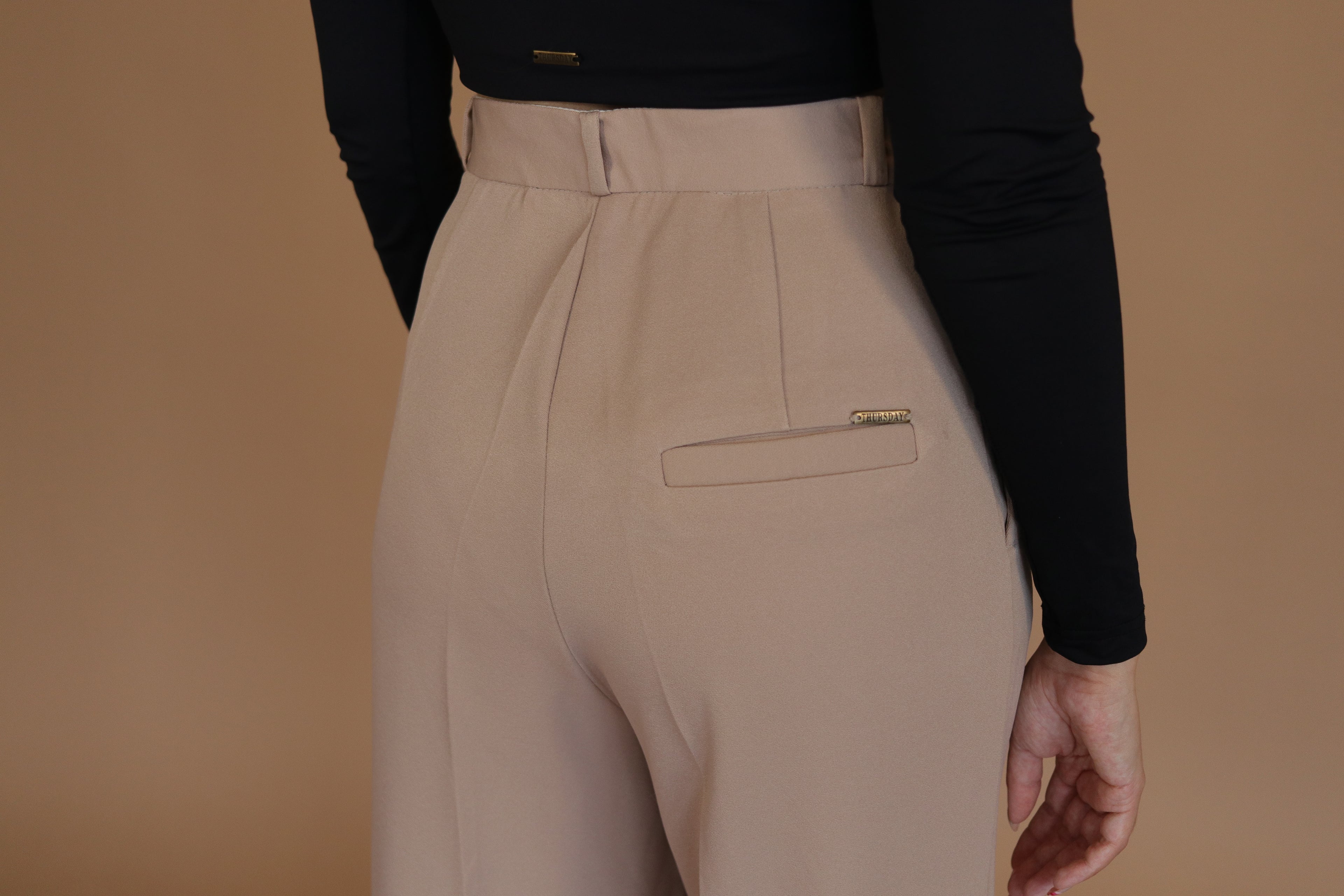 Calça Alfaiataria Nude