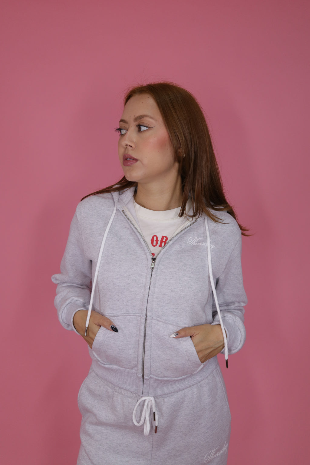 Moletom Zíper Comfy Gray
