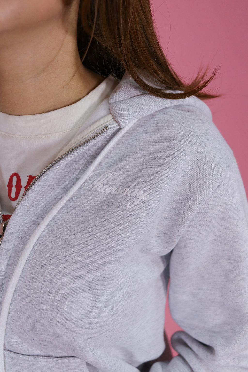 Moletom Zíper Comfy Gray