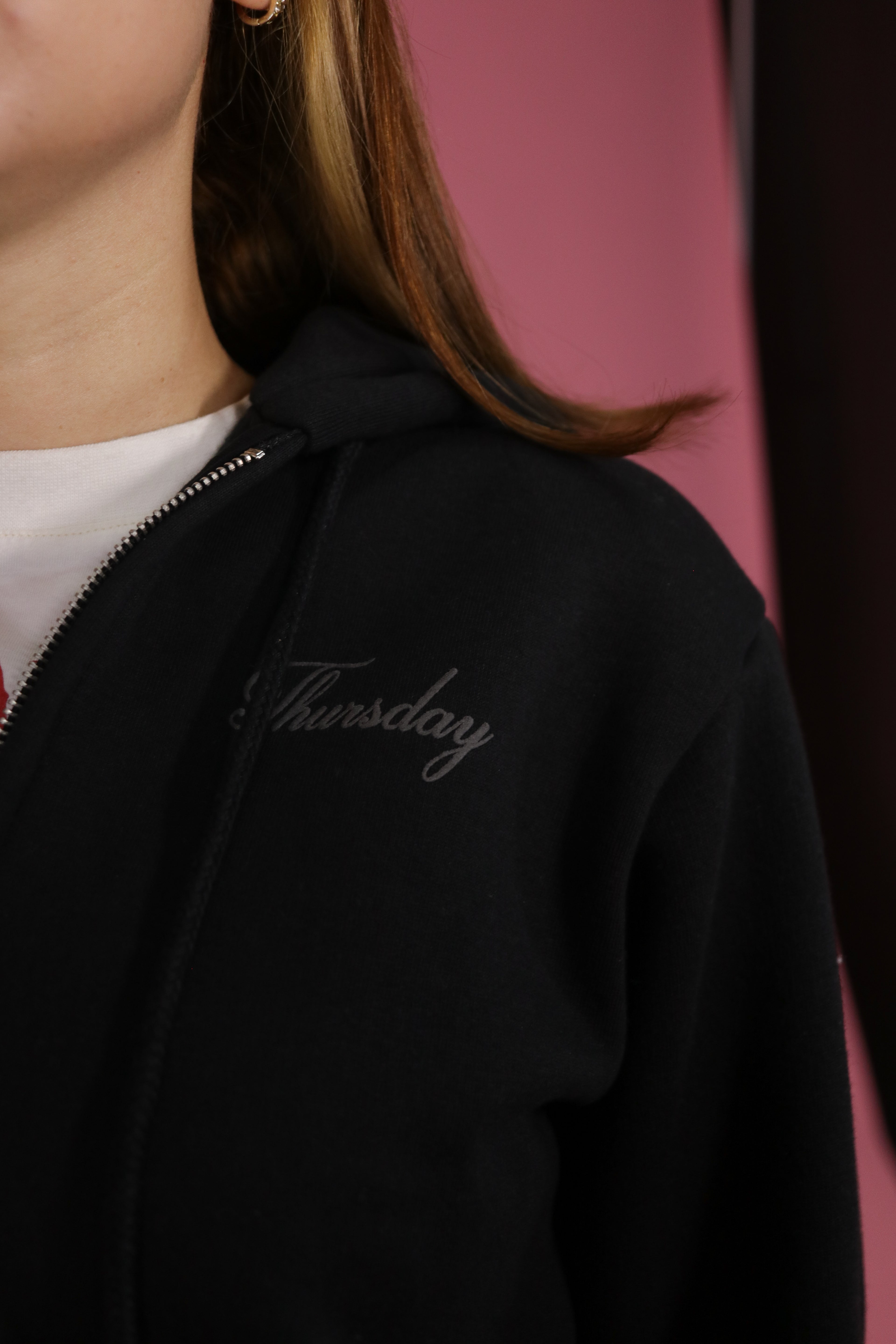 Moletom Zíper Comfy Black