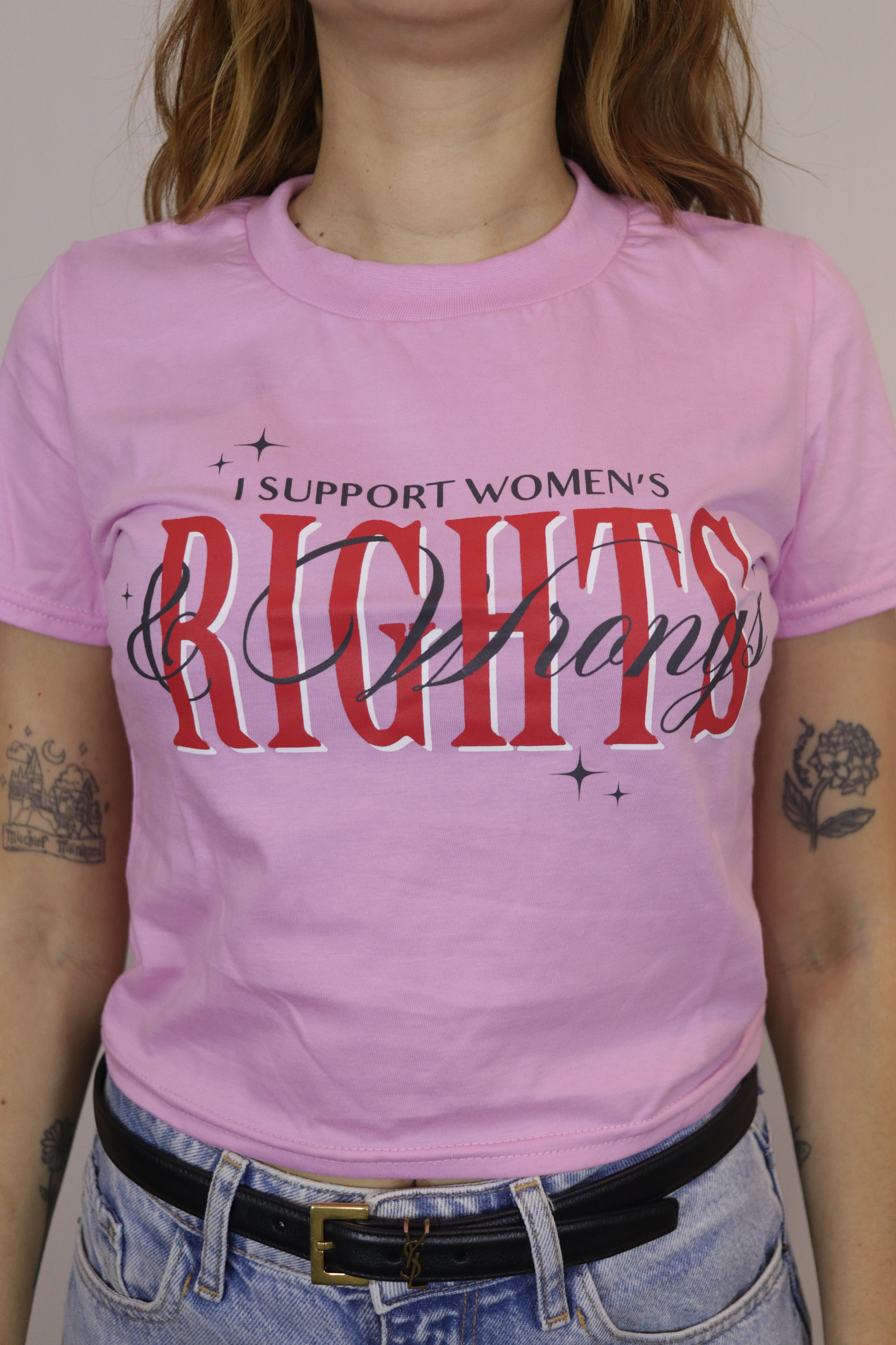 Baby Tee Women Rights