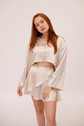 Conjunto Luna Champagne